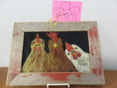 #17 Spring chickens made & donated by Deborah Cieliesz