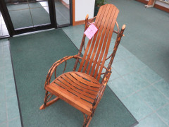 #21 Rocking chair donated by Gina Loeffler.