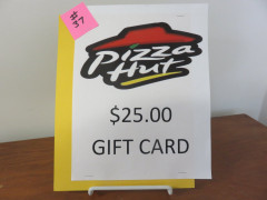 #37 Pizza Hut gift card for $25.00